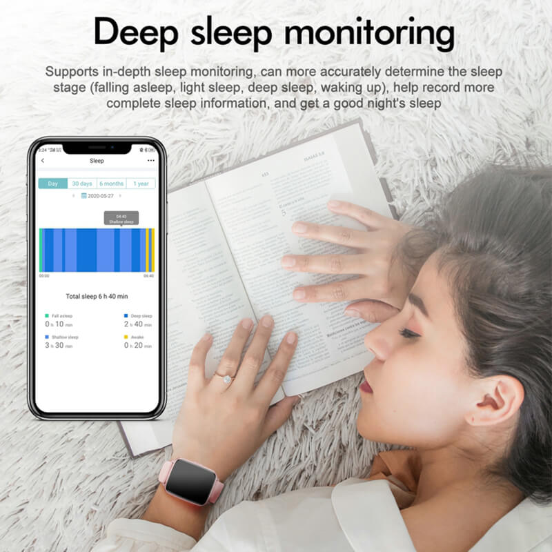 Findtime Smart Watch Blood Pressure Monitor Heart Rate Blood Oxygen Body Temperature