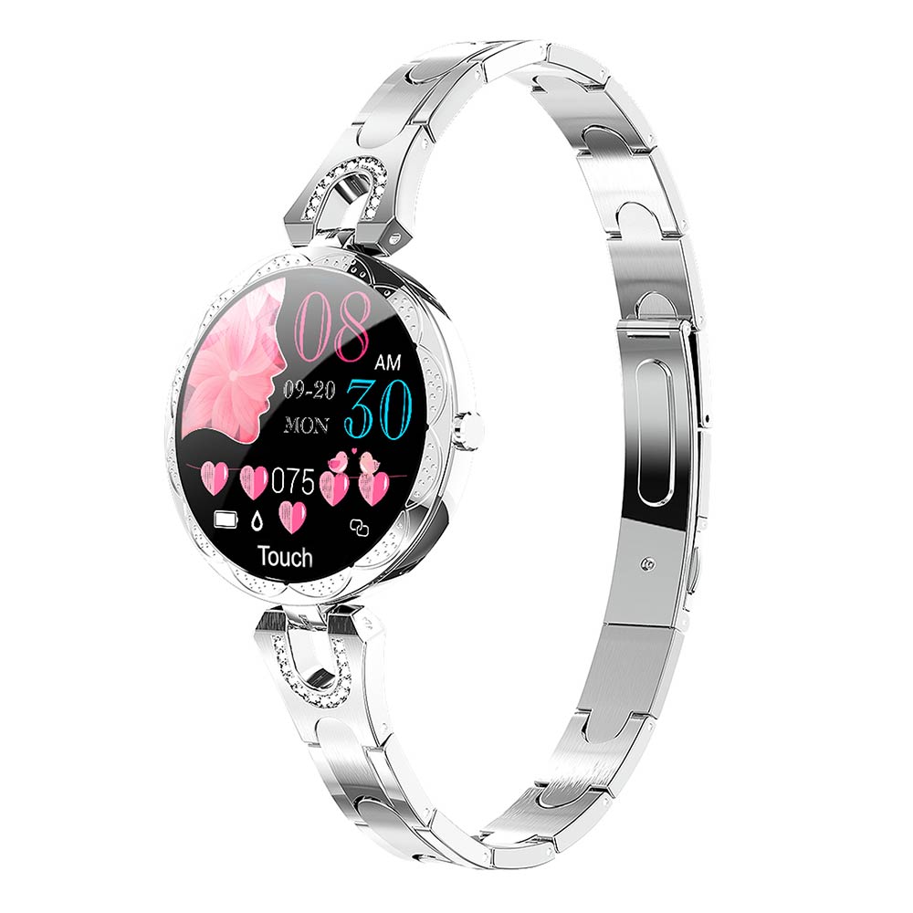 Findtime Luxury Smart Watches for Women with Diamond Blood Pressure Heart Rate Monitor