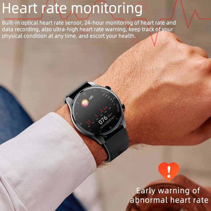Findtime Accurate Blood Pressure Monitor Smart Watch with Air Pump Body Temperature Heart Rate SpO2