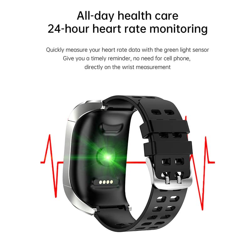 Findtime Smartwatch with Earbuds Blood Pressure Monitor Heart Rate Blood Oxygen