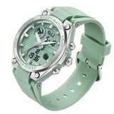 Findtime Womens Military Tactical Digital Watch Sport Waterproof Analog Watches LED Backlight Alarm Stopwatch
