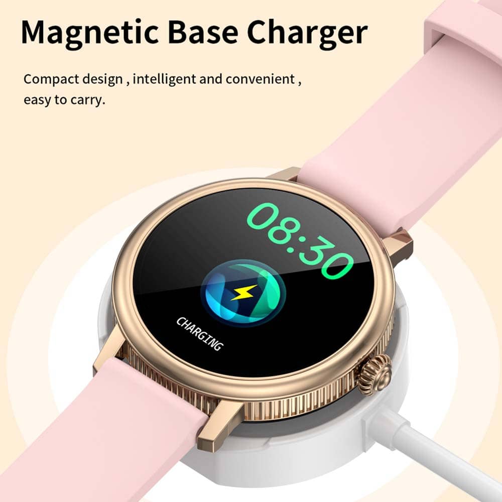 Findtime AMOLED Smart Watches for Women Monitor Blood Pressure Heart Rate SpO2