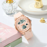 Findtime Womens Military Tactical Digital Watch Sport Waterproof Analog Watches LED Backlight Alarm Stopwatch