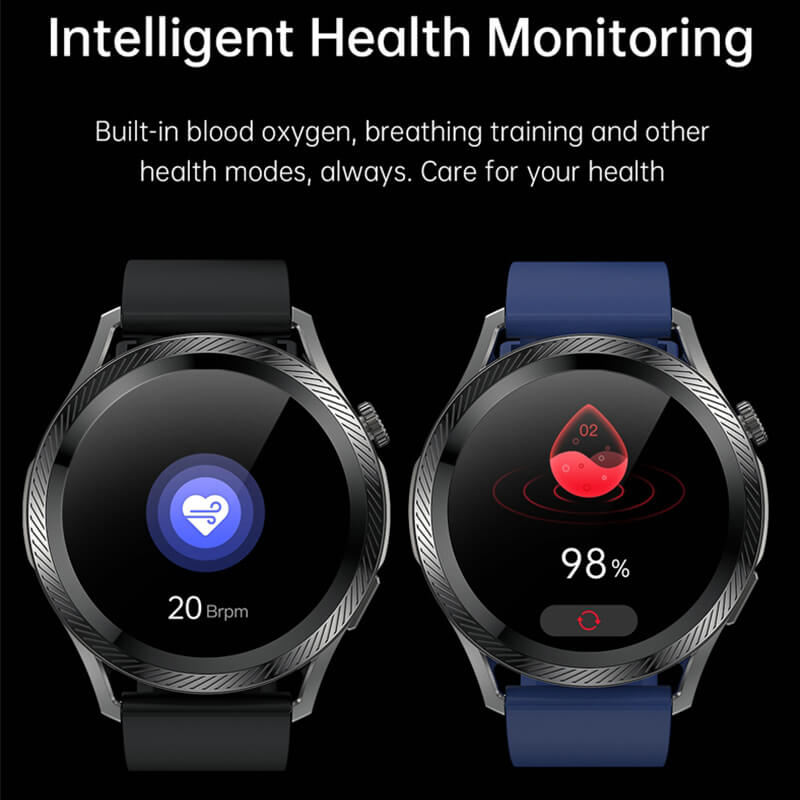 Findtime Smart Watch with Blood Pressure Heart Rate SpO2 Monitor Body Temperature