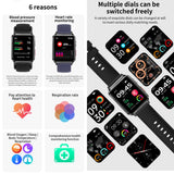 Findtime Smart Watch with Air Pump&Air Bag True Blood Pressure Monitor Body Temperature Heart Rate