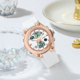 Findtime Womens Military Tactical Digital Watch Sport Waterproof Analog Watches LED Backlight Alarm Stopwatch