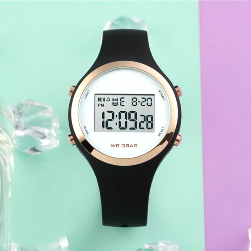 Findtime Outdoor Sport Watches for Women Alarm Clock Waterproof LED Digital Watch