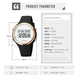 Findtime Outdoor Sport Watches for Women Alarm Clock Waterproof LED Digital Watch