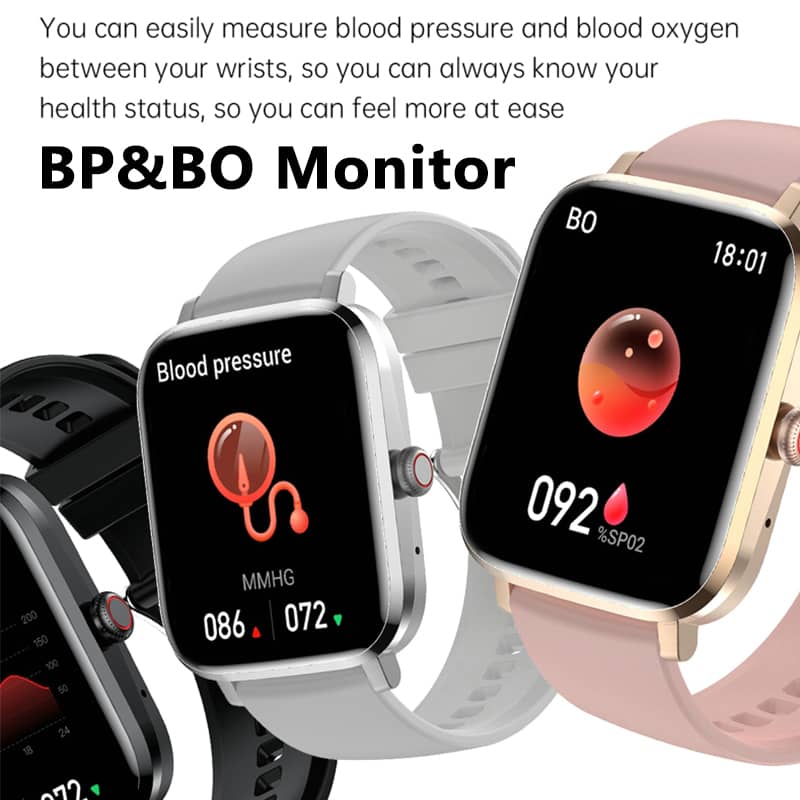 Findtime Smart Watch with Blood Pressure Monitor Blood Oxygen Heart Rate Bluetooth Calling