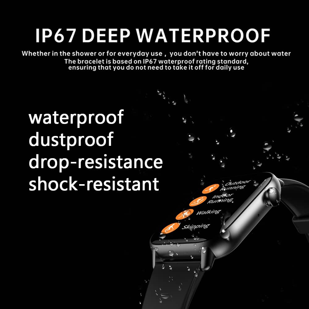 Findtime Smart Watch Blood Pressure Heart Rate Blood Oxygen Monitor Body Temperature Bluetooth Calling