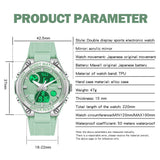 Findtime Womens Military Tactical Digital Watch Sport Waterproof Analog Watches LED Backlight Alarm Stopwatch