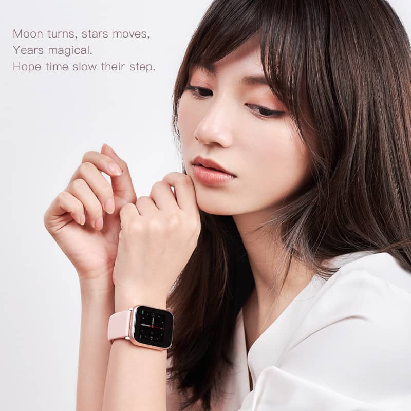 Findtime Smart Watch for Women ECG Blood Pressure Blood Oxygen Heart Rate Monitor
