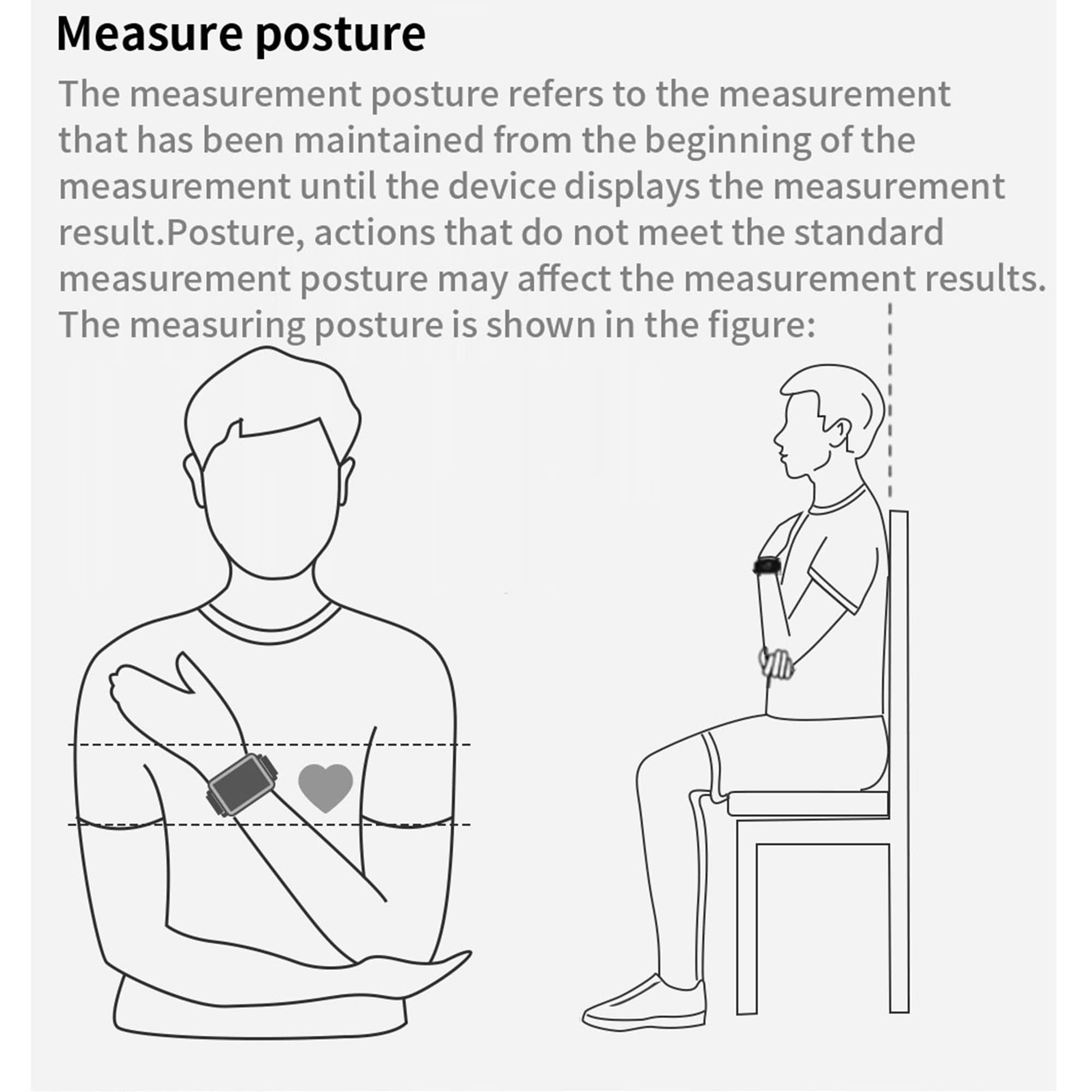 Findtime Smart Watch with Air Pump&Air Bag True Blood Pressure Monitor Body Temperature Heart Rate