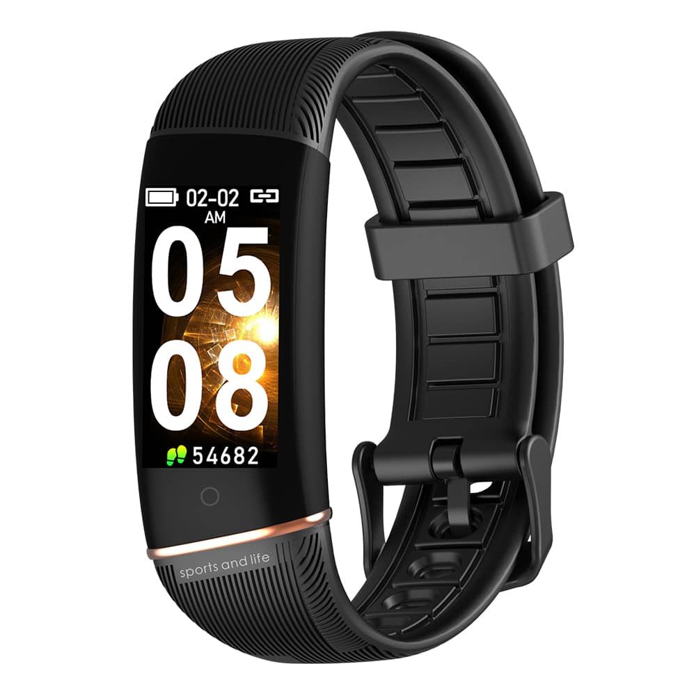 Fitness Tracker with Blood Pressure Heart Rate Blood Oxygen Monitor Waterproof Message Reminder Pedometer Findtime