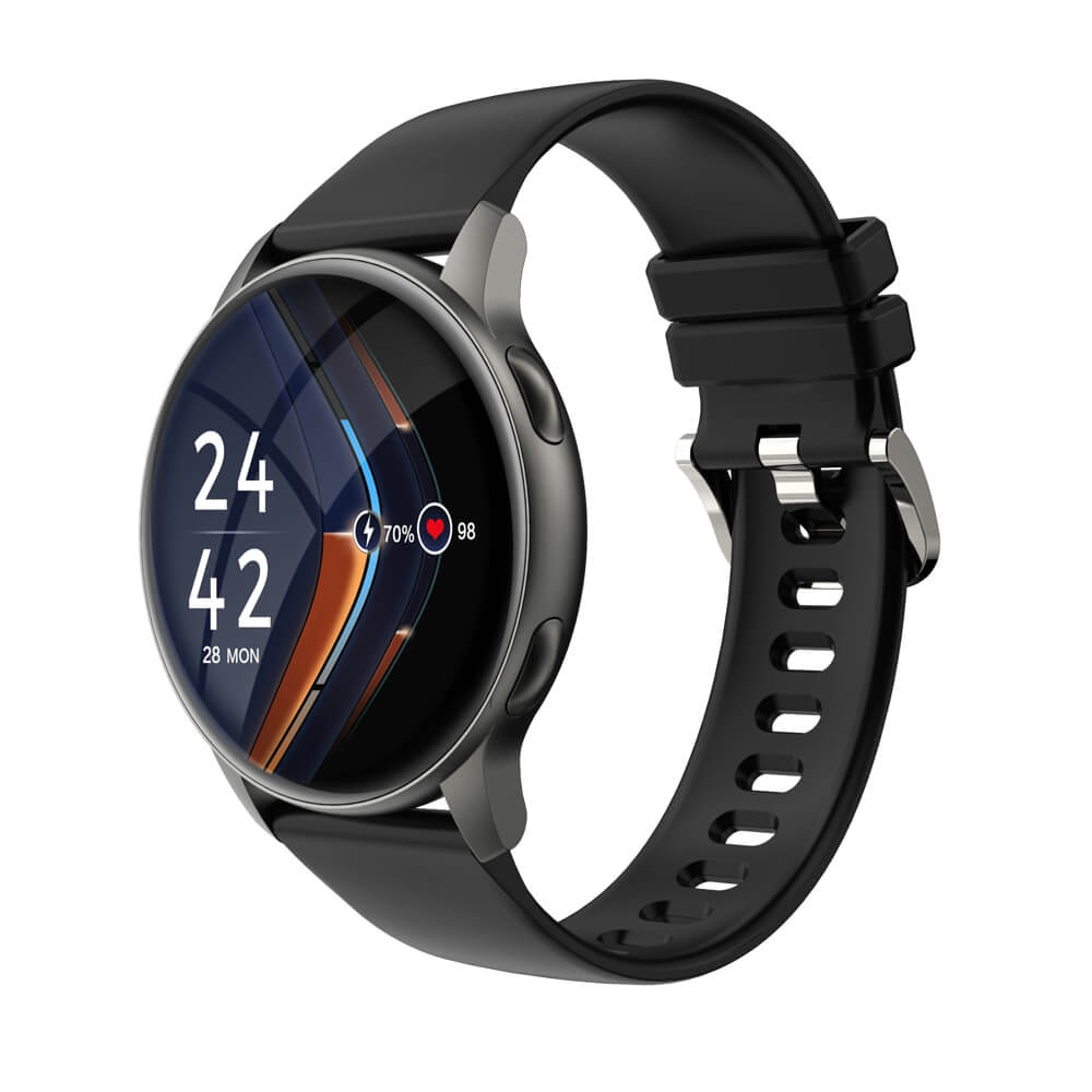 AMOLED Smart Watch Heart Rate Blood Pressure Blood Oxygen Monitor Magnetic Charge Menstrual Cycle - Findtime