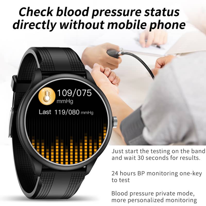 Findtime Smart Watch with Bluetooth Calling Heart Rate Blood Pressure Monitoring