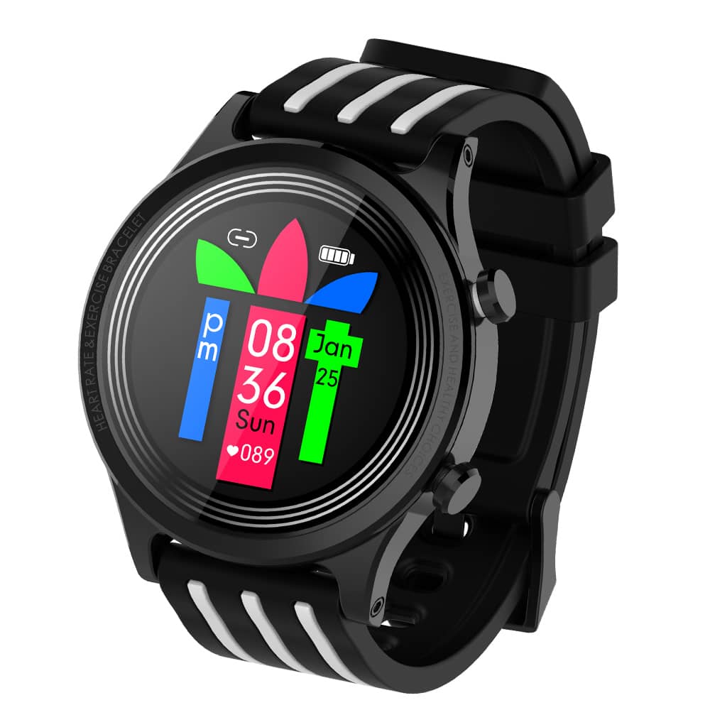 Smart Fitness Tracker Sport Modes Heart Rate Monitor Pedometer Bluetooth Message Reminder Stopwatch Findtime