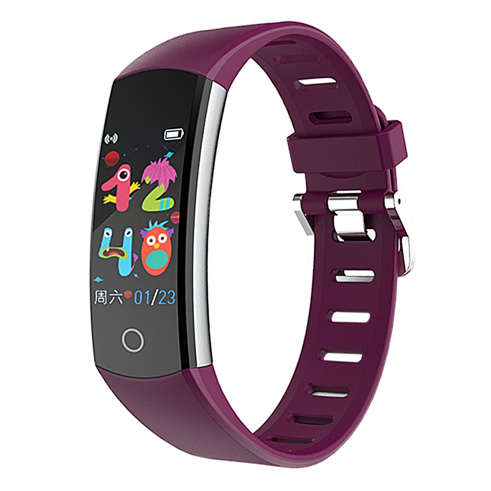 Kids Fitness Tracker with Heart Rate Sleep Blood Pressure Blood Oxygen Monitor Temperature Monitoring IP67 Waterproof Smart Bracelet