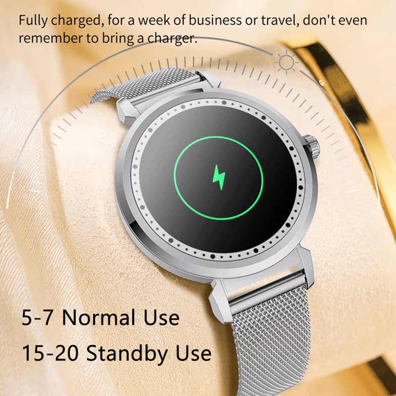 Findtime Smart Watch for Women Monitor Blood Pressure Heart Rate Blood Oxygen