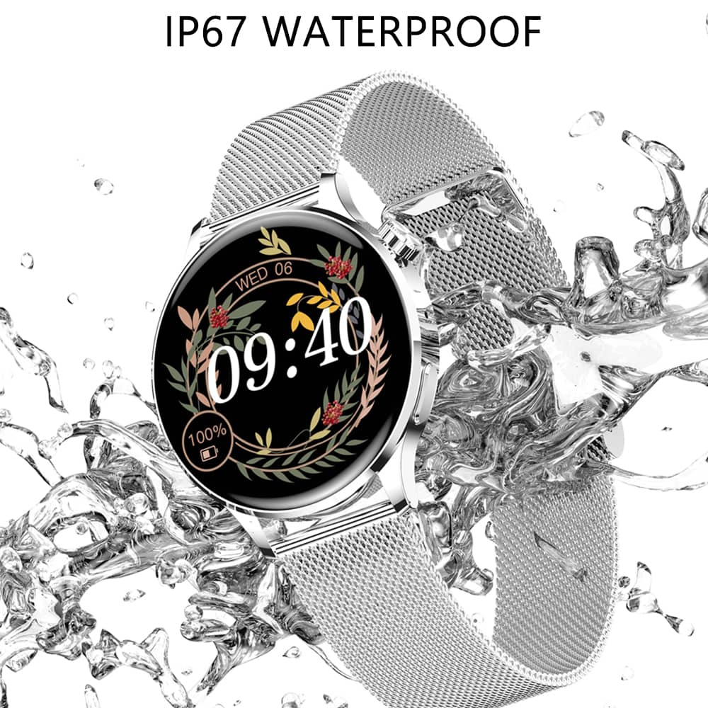 Findtime Blood Pressure Watch for Women with Blood Oxygen & Heart Rate Monitor Bluetooth Calling for Android iPhone