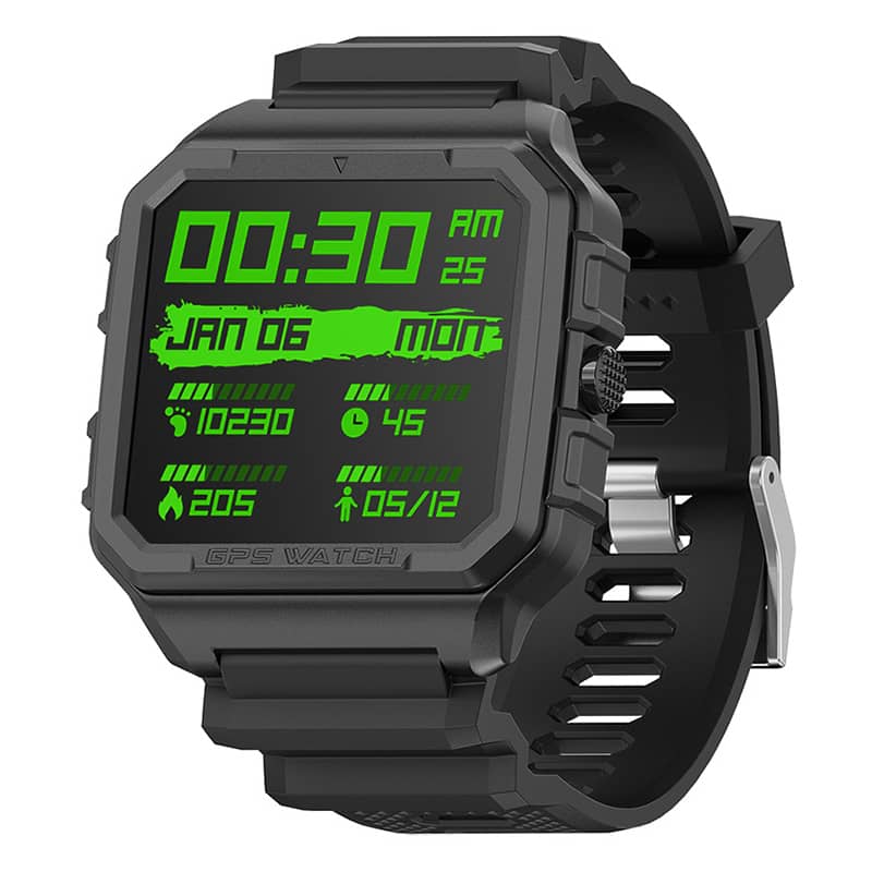 Findtime GPS Smartwatch with 24/7 Heart Rate Monitor Blood Oxygen IP68 Waterproof