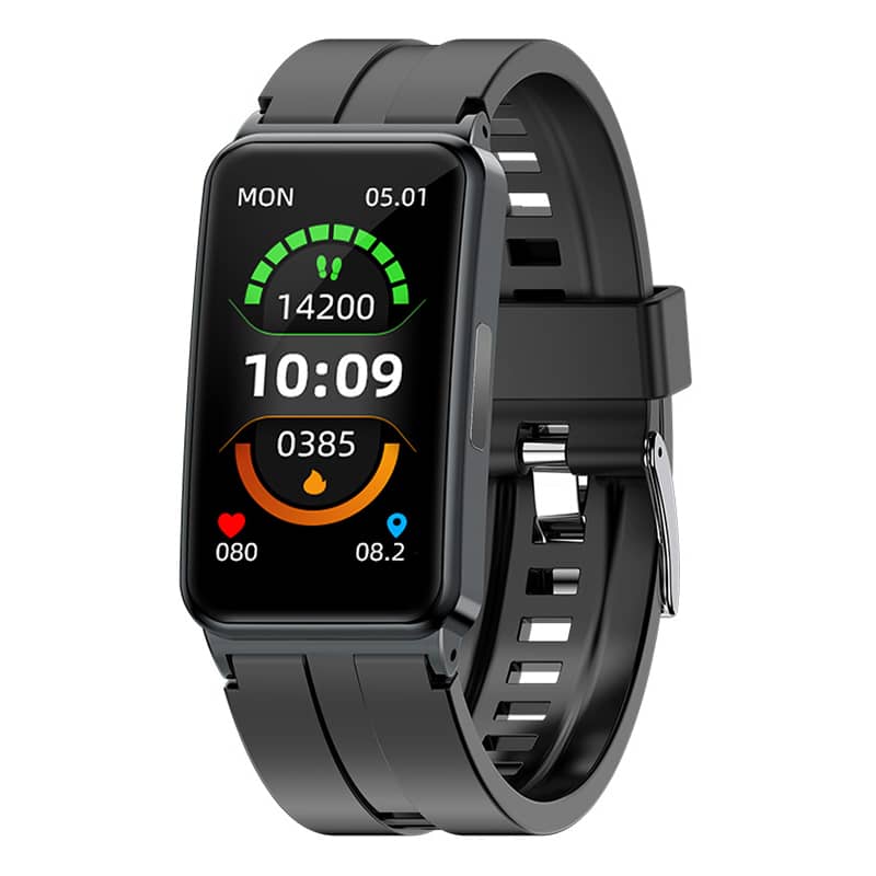 Findtime ECG Fitness Tracker with Blood Pressure Monitor Blood Glucose Heart Rate SpO2 Body Temperature