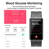 Findtime ECG Fitness Tracker with Blood Pressure Monitor Blood Glucose Heart Rate SpO2 Body Temperature