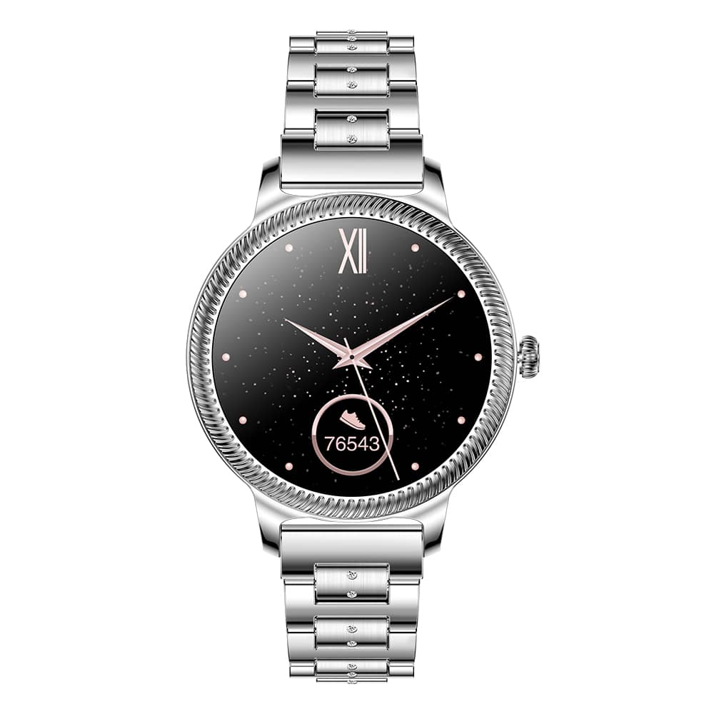 Luxury Womens Smart Watch Heart Rate Blood Pressure Sleep Monitor IP68 Waterproof Pedometer Weather Forecast Message Reminder - Findtime
