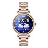 Luxury Womens Smart Watch Heart Rate Blood Pressure Sleep Monitor IP68 Waterproof Pedometer Weather Forecast Message Reminder - Findtime