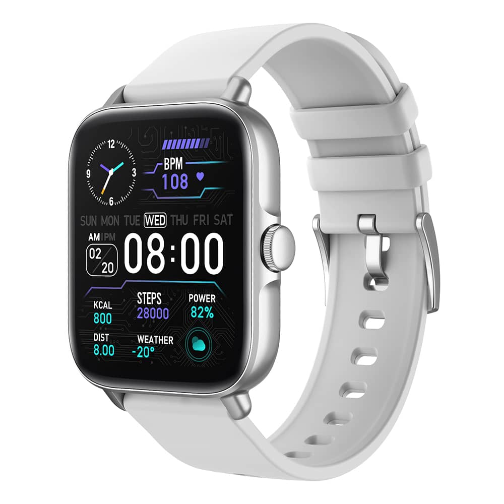 Bluetooth Call Smart Watch Real-time Heart Rate Monitor Message Reminder IP67 Waterproof