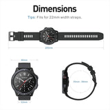 Findtime Smart Watch with Heart Rate Monitor Blood Oxygen Bluetooh Calling