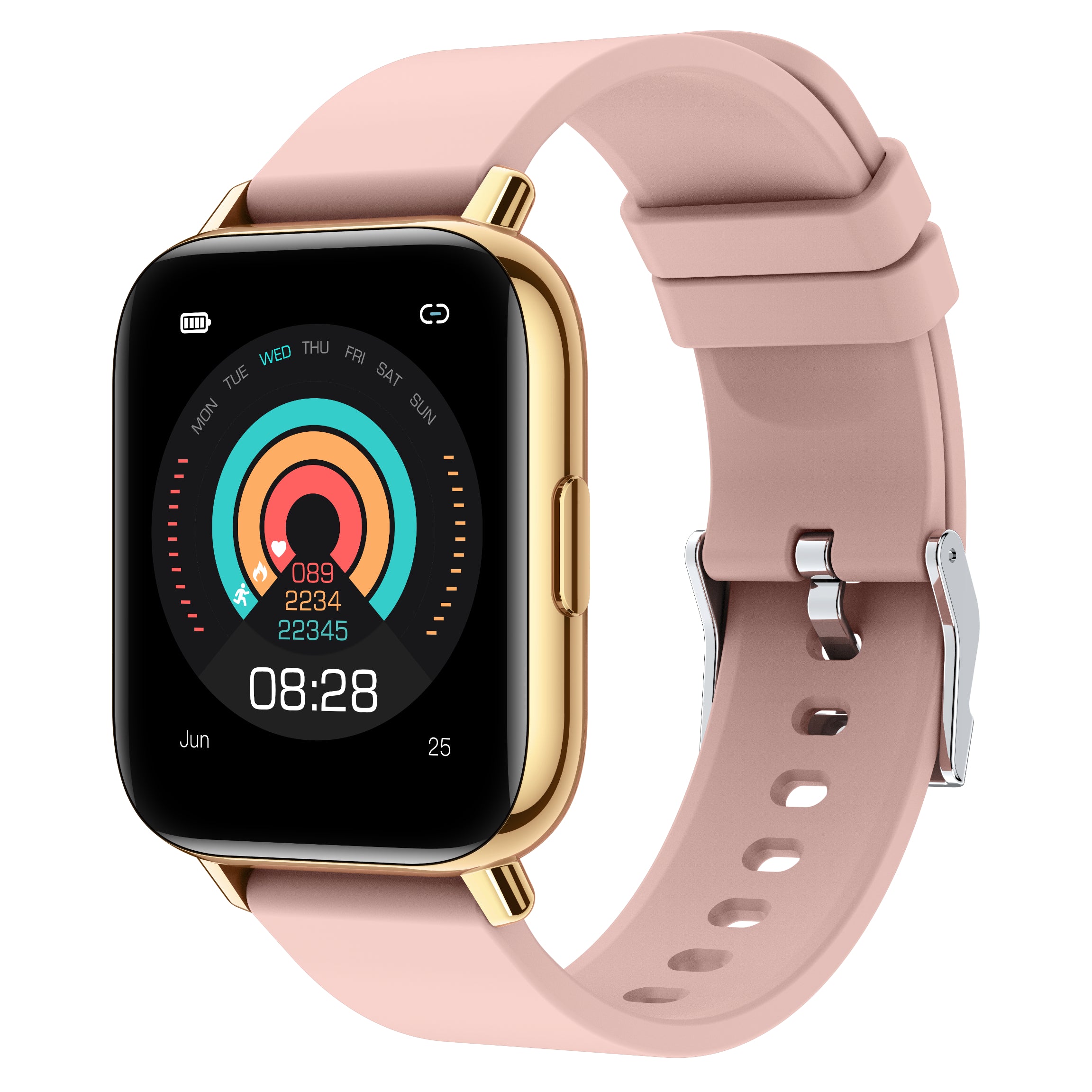 P32-Smart watch Bluetooth call for iOS Android 24-hour real-time heart rate monitoring IP68 Class Waterproof - Findtime
