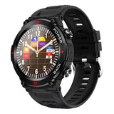 Findtime Military Smartwatch Blood Pressure Monitor Heart Rate Blood Oxygen Bluetooth Calling IP68 Waterproof
