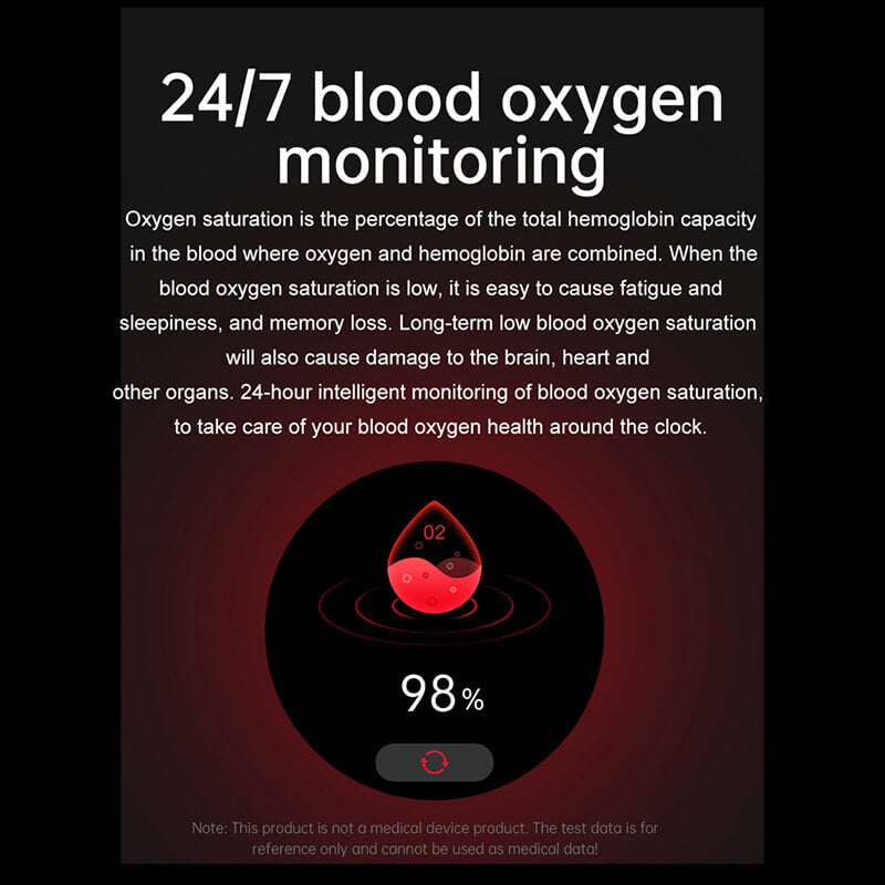 Findtime Blood Pressure Smart Watch Blood Oxygen Heart Rate Monitor Body Temperature with Bluetooth Calling