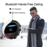 Bluetooth Call Smart Watch Stainless Steel ECG Monitor Heart Rate Blood Oxygen Monitor IP68 Waterproof - Findtime