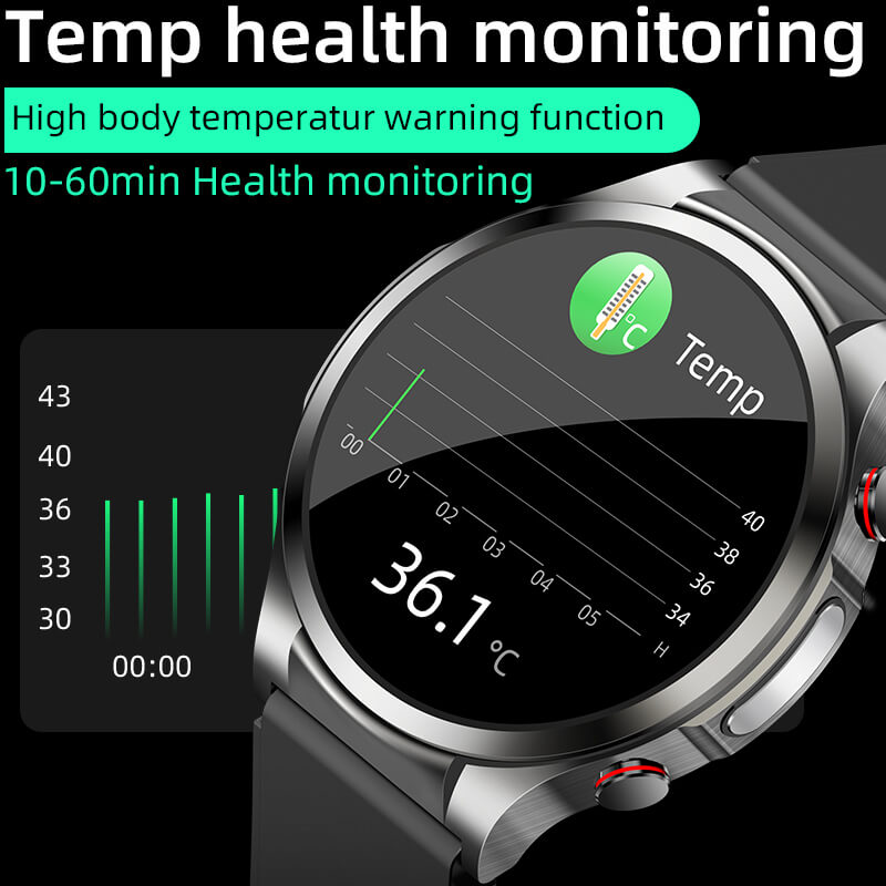 Findtime Smartwatch S43 smart watch with glucose monitor