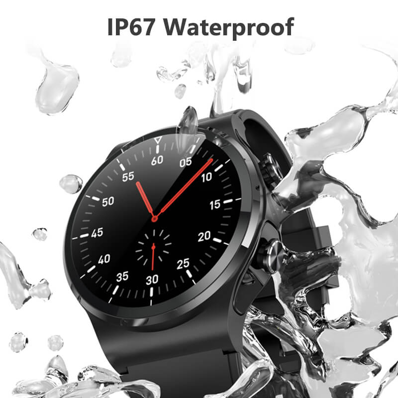 Findtime Smart Watch with Earbuds for Blood Pressure Heart Rate Blood Oxygen Monitor