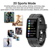 Findtime ECG Fitness Tracker with Blood Pressure Monitor Blood Glucose Heart Rate SpO2 Body Temperature