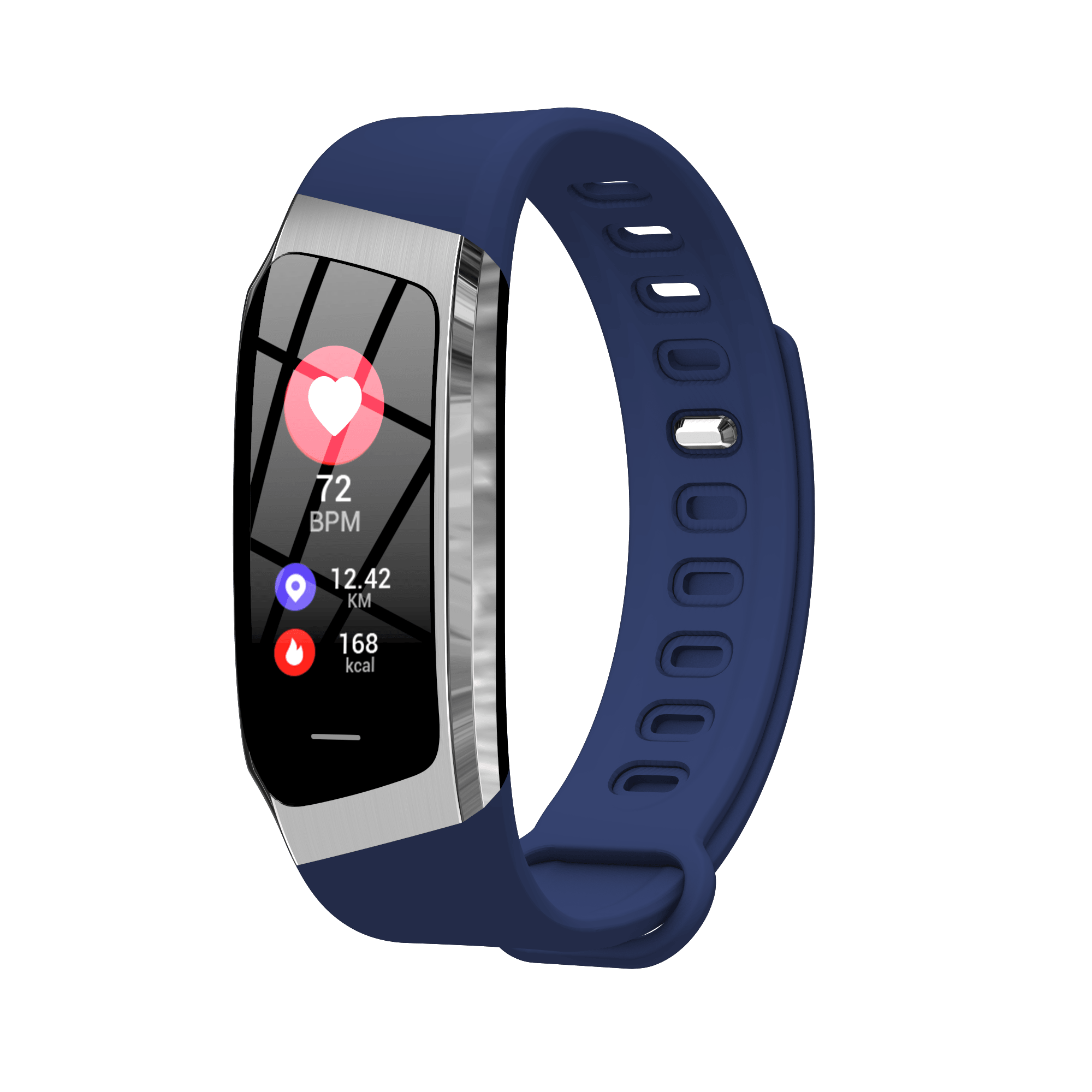 E18 Fitness Tracker Heart Rate Monitor Blood Pressure Sleep Calorie Pedometer Watch Waterproof Activity Tracker for Men Women - Findtime
