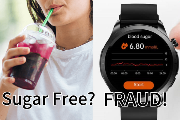 Unmasking the Sugar-Free Scam: A Blood Glucose Watch Can Bust It