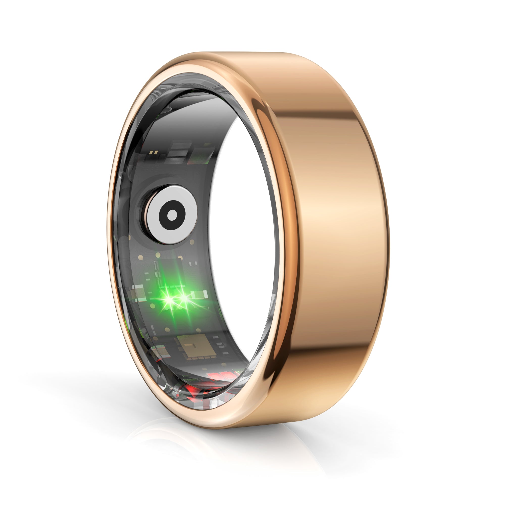 Smart Ring Health Tracker – Waterproof Heart Rate Monitor, Fitness Oximeter, And Activity Tracker