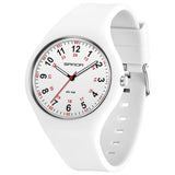 Findtime Watches for Women Ladies Jelly Casual Simple Nurse Easy to Read Arabic Numerals Girls Womens-3253
