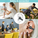 Auriculares de oreja abierta Auriculares inalámbricos Bluetooth Clip de oreja Auriculares de conducción ósea 