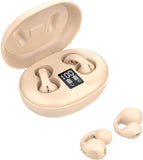 Ear Clip On Bone Conduction Headphones Head Set Wireless Bluetooth Ear Clip