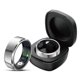 R99 Smart Ring for Men Women Health Rings Heart Rate Sleep Monitor Step Counter Pedometer Sports Ring Fashion Fitness Tracker Ring with Charging Case