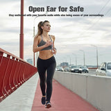 Kleiner Clip-On-Kopfhörer mit offenem Ohr, kabelloser Bluetooth-Ohrclip mit Knochenleitung 