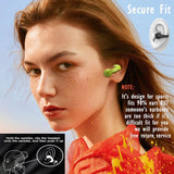 Wireless Ear Clip Bone Conduction Headphones Clip On Open Ear Bone Conduction Earbuds Headphone Cycling Running Workout Earbuds Bluetooth Work Headphones Bone Conducting Induction Earphones