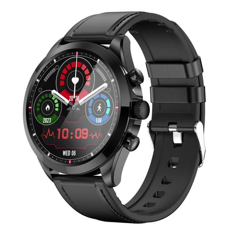 Findtime Smartwatch S56 Black Leather