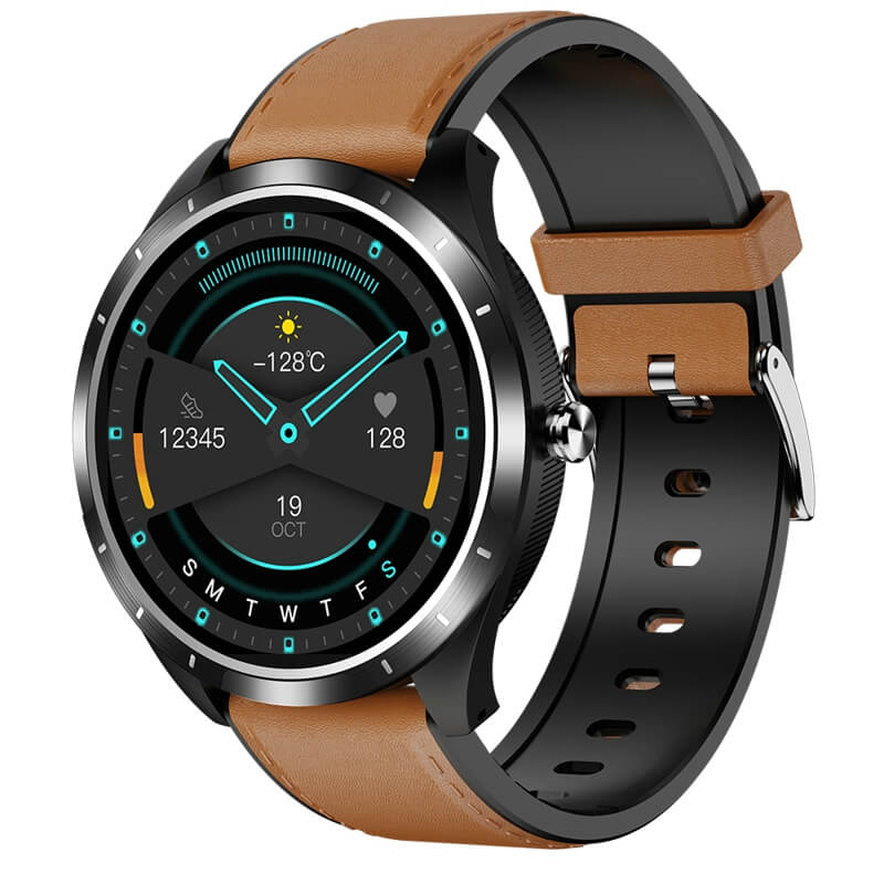 Findtime Smartwatch S68 Brown Leather