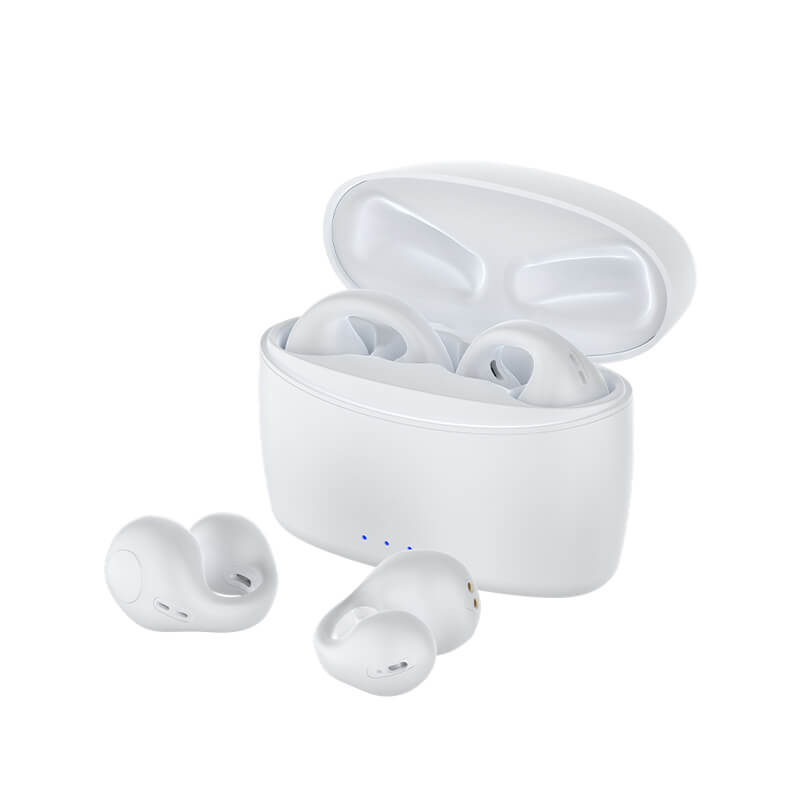 Open Ear Earbuds Bluetooth Wireless Ear Clip Bone Conduction Headphones
